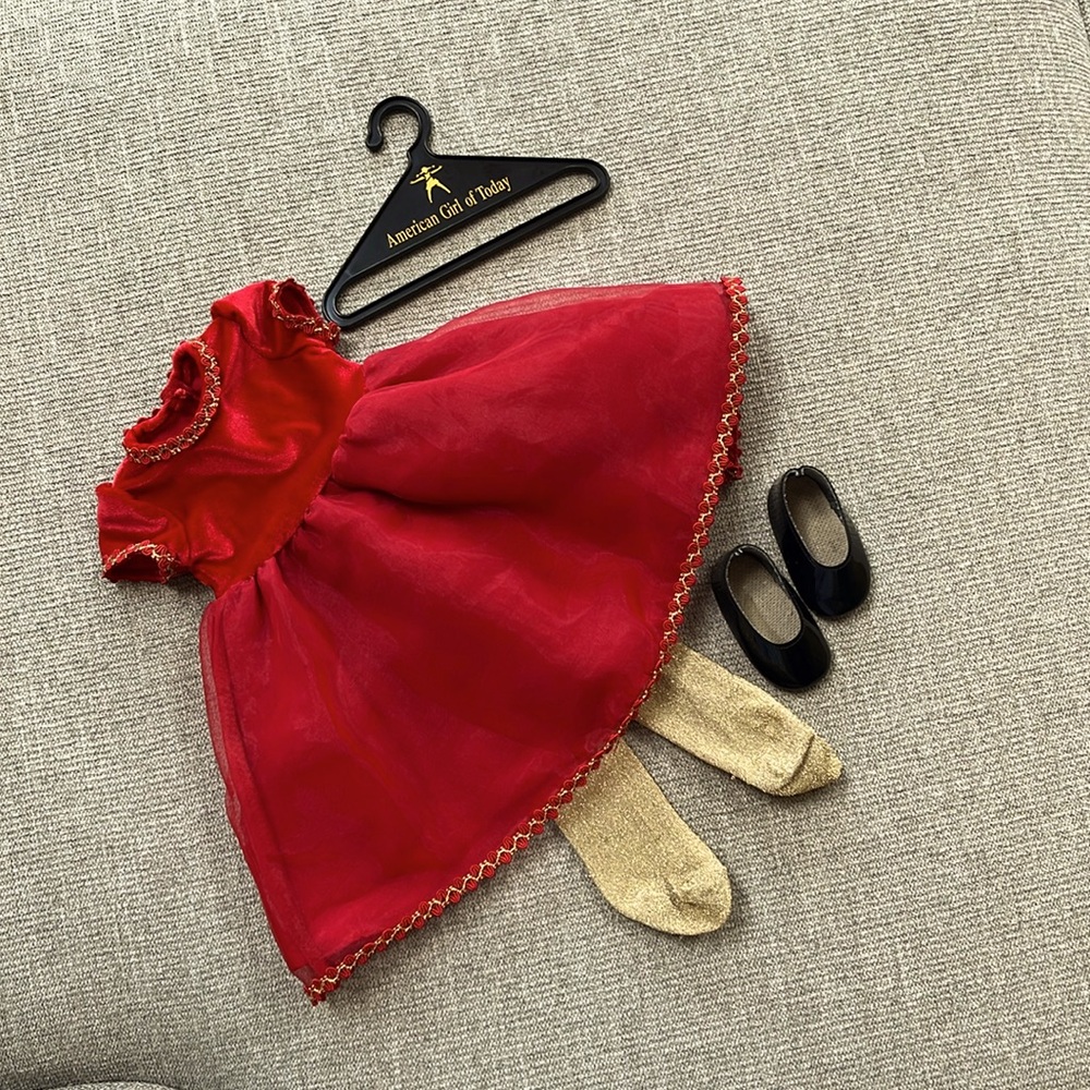 American Girl Holiday Doll Dress